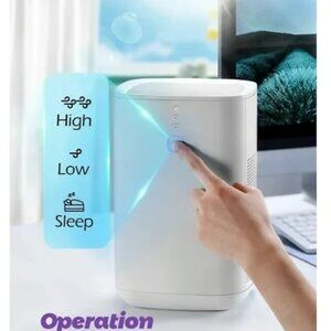 Air Purifier H13-grade Filtration True HEPA Filter 160 Sq Ft 24dB